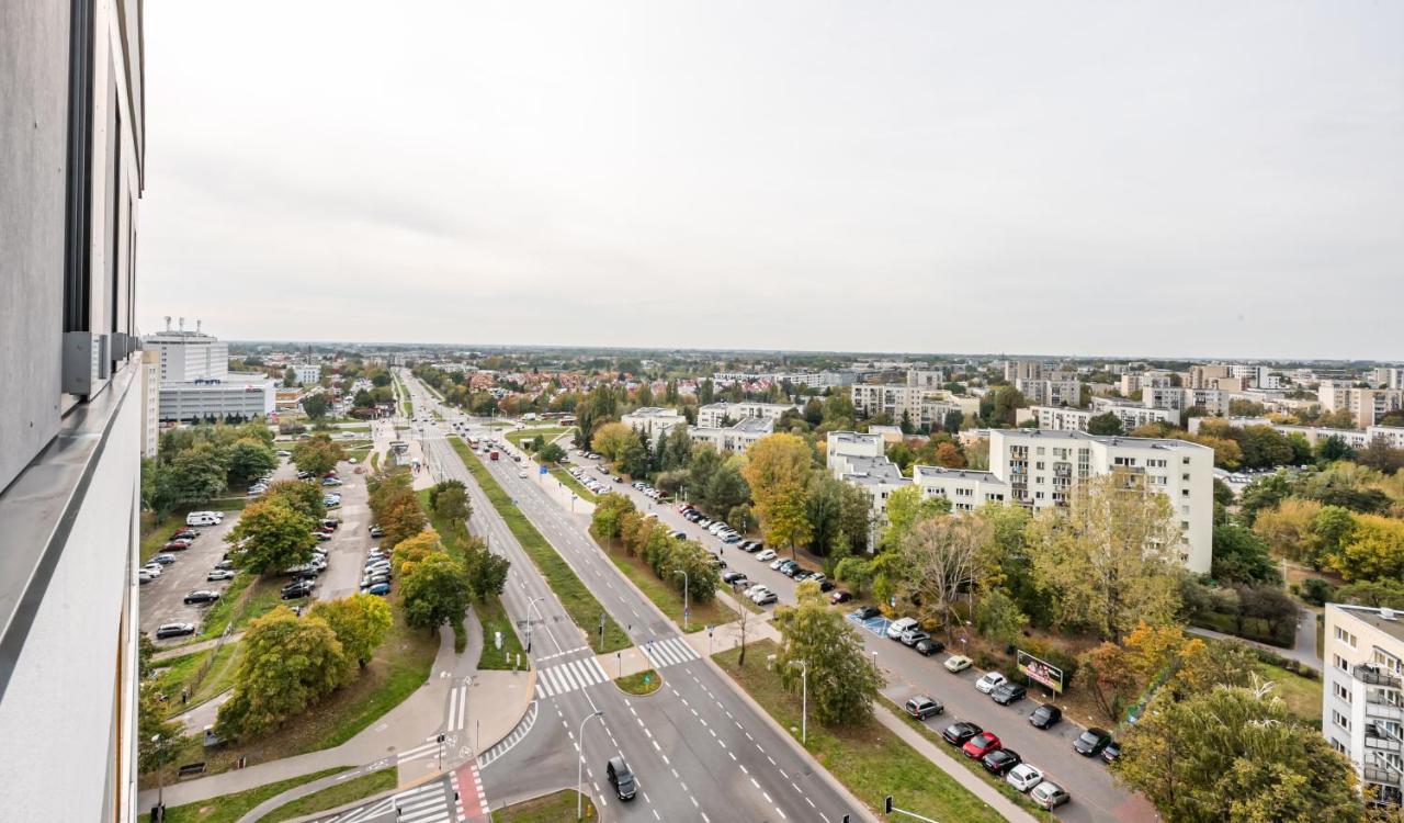 Metro Imielin 13Th Floor Apartment Варшава Экстерьер фото