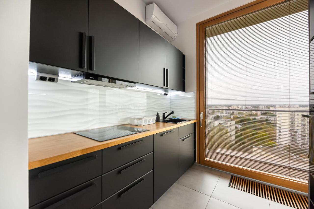 Metro Imielin 13Th Floor Apartment Варшава Экстерьер фото